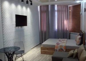Short term rent 1-room apartment in Batumi
