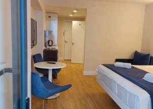 Short term rent 1-room apartment in Batumi