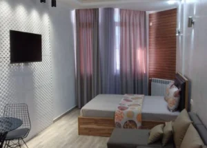 Short term rent 1-room apartment in Batumi