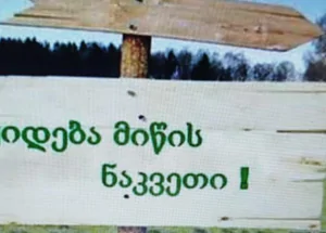 For sale 1670 m² land plot in Tskaltubo