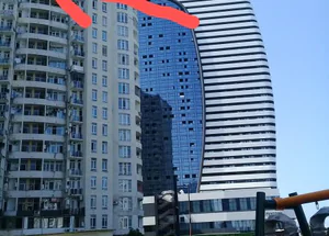 Short term rent 1-room apartment in Batumi