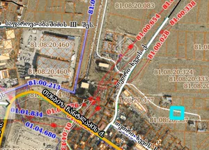 For sale 1501 m² land plot in Orkhevi, in Tbilisi