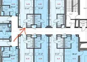 For sale 1-room apartment in Batumi